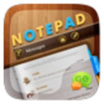 Logo of Notepad android Application 